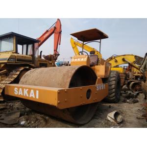 China used compactor  SAKAI used road roller Model SV90 SV91 made in Japan Vibratory Smooth Drum Roller  used in shanghai supplier