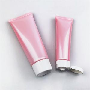 Transparent Clear Plastic Cosmetic Tube Packaging Cream With Screw Up Cap