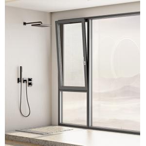 China Energy-Saving Glass Aluminum Replacement Windows With Thermal Break System And Multi-Point Locking wholesale