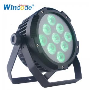 China 9*18W 6 In 1 Color Battery Powered Stage Lights For Events / Wedding LED Uplighting supplier