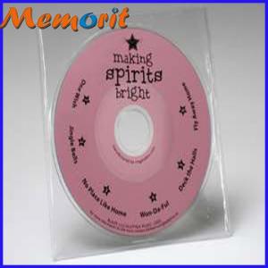China 700MB / 8.5GB 120mm Diameter CD DVD Replication With PE Paper Sleeve Packaging supplier