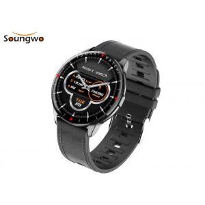 Leather Strap Smart Sport Watch Calorie Consumption Blood Pressure Monitor For Women Men