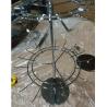 China 3 Tier Revolving Counter Display Rotating Countertop Display Easy To Assemble wholesale