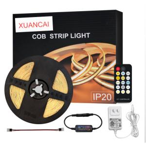 RGB COB DC24V 10W Full Color LED Strip Light 840 Leds 24V For Bar