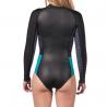 China One Piece Neoprene Swimsuit Womens Smooth skin Suit 0.8MM flexibility Neoprene wholesale