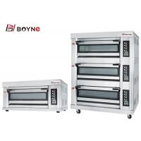 China High Temperature Commercial Baking Oven Three Deck Nine Trays on sale