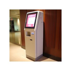 Lcd Display Automatic Ticket Vending Machine Magnetic Card Support