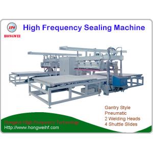 HF Gantry Welding Machine , Dielectric Heat Sealing Machine With 4 Shuttle Slides