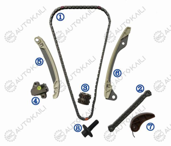 Timing Chain Kit For NISSAN  HR12DDR 1.2L MICRA IV (K13) 1.2 DIG-S Hatchback 98HP 11 13028-1KT0A 9*152L