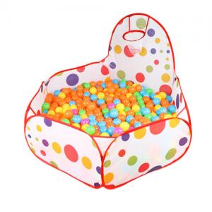 Toddlers Play Tent Ball Pit Pool with Basketball Hoop Storage Bag WIthout Ball