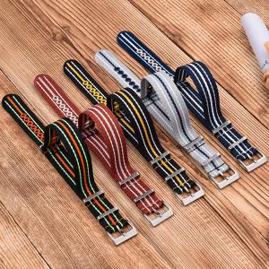 JUELONG Recycled Nylon Watch Strap 20mm 22mm Luminous Replacement Straps for BL X SW Fifty Fathoms