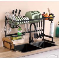 China JM Kitchen Over The Sink Dish Rack Double Sink ODM 850mm Width on sale