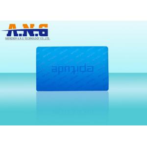 China CR80 Matte Finishing PVC Card , contactless Smart Business Cards UV Printing supplier