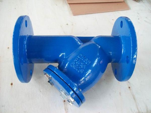 Easy installation and maintenance DN15 - DN400 Size PN16 Cast Iron DIN Y-Strainer