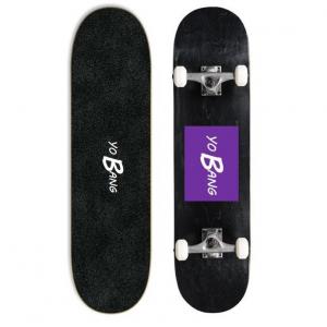 9 Layers Chinese Maple Pre Built Skateboards For Kids Youth Girls