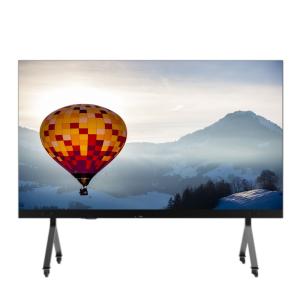China P0.7 Smart Poster Led Screen 6×6 COB Front service 600/2000nits For Present wholesale