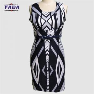 Latest summer mature sexy fashion smart casual brand lady party fat dresses for women