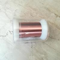 China Super Thin 0.02mm Enameled Magnet Copper Bonding Wire For Loudspeakers on sale