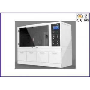 China UL94 Vertical / Horizontal Flammability Tester , 50W 500W Flame Test Equipment supplier