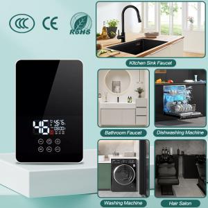 China Global Portable Tankless Hot Water Heater 220V Hotel Water Heater 6000W supplier