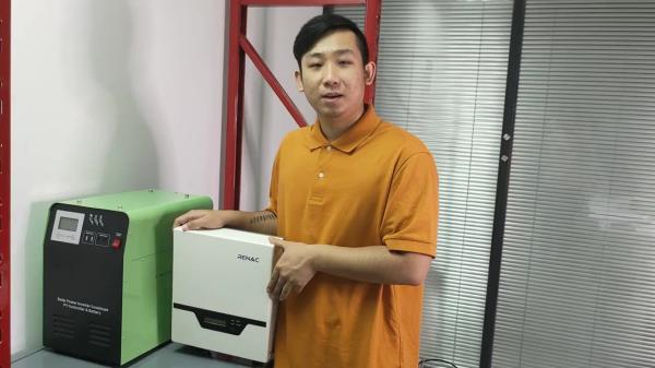 With  phone APP Solar energy field solar  inverter about  10 KW   WiFi function