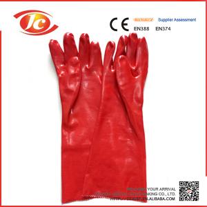 gants de PVC de petit prix pour le travail d'industrail