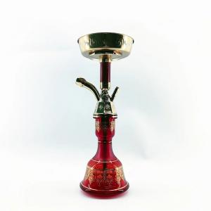 China Custom Arabic Hookah Lightweight Smoking Hookah Glass With Hose supplier