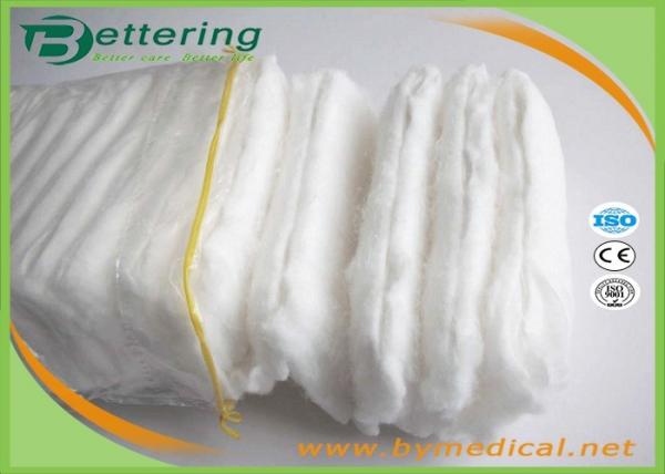 High quality 100% pure cotton Pleat Zig zag cotton wool roll absorbent cotton