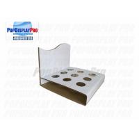 China Beverage PDQ Tray Display 9 Hole Dividers Recyclable Corrugated Cardboard Paper on sale