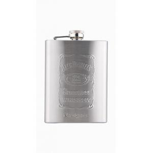 China 8oz sand finish Stainless Steel Hip Flask supplier