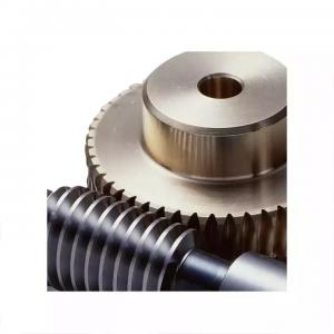 China Stainless Steel CNC Machinery Accessories 0.01mm Tolerance Worm Wheel Gear supplier