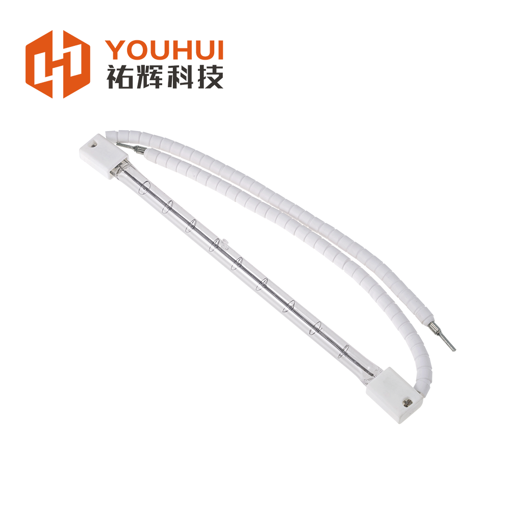China SK15 Clear Quartz Tube Halogen Infrared Lamp with 55-575V Voltage and 50-1500mm Heating Length for Fast 1s Response Heating on sale