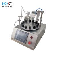 China Desktop Small Bottle Filling And Automatic Capping Machine With Air Cap Pressing For 2ml Small Bottle Filling And Cappin on sale