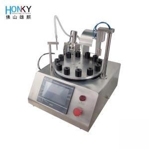 2ml Perfume Vial Sample Filling And Capping Machine With Ceramic Pump