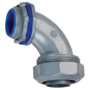 China Non Metallic Flexible Conduit Fittings 4 Inch 90 Degree Flex Connector Dust Proof supplier