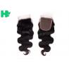 China New Fashion 100% Human Hair Closure 4*4 Wefts Closure Extension Body Wave wholesale