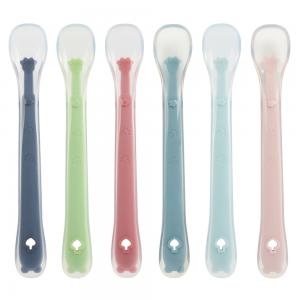 Non-Toxic Bear Silicone Spoon Fork For Kitchen Utensils Eco-Friendly Durable