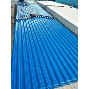 3.0mm Thickness PVC Roof Tiles Weather Resistance Roofing Sheets For Factory