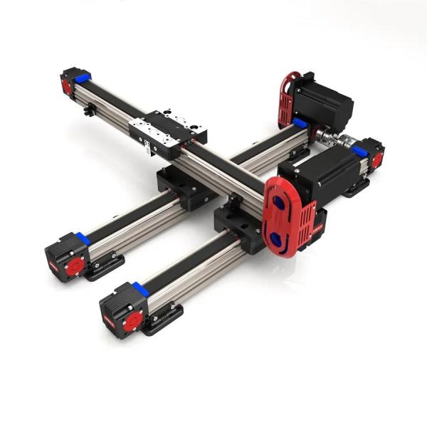 カスタマイズされたストローク 50-4000mm xyz 3軸 CNC ゲントリー ロボット 線形モジュール