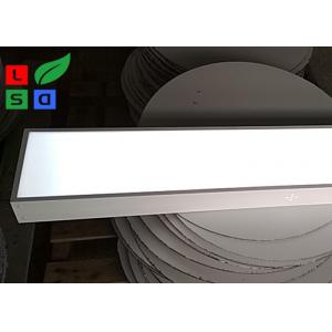 China 1200W X 200Hx 80D LED Shop Display 20W Indoor Light Box Single Sided White supplier