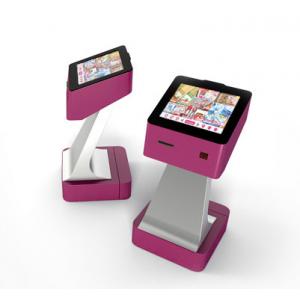 China Portable Touch Screen Information Kiosk Rf Scanner / Ticket Printer For Transport Card Recharging supplier