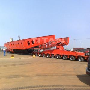 China ​ ​Hydraulic Multi Axle Trailer 200 Ton Bridge Transport Modular Trailer supplier