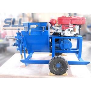 China Single Cylinder Cement Mortar Pump For Hydropower Construction Convenient Maintenance supplier
