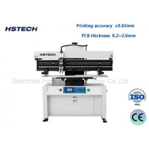 1.2M LED Tube PCB Solder Paste Stencil Printing Machine Semi Auto Operation 100W