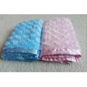 China Brushed Pv Fleece Fake Fur Blanket 150*200cm / 200*240cm No Bad Odors supplier