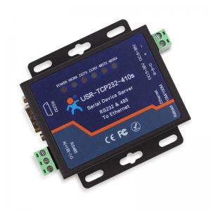 [USR-TCP232-410s] Industrial Serial to Ethernet converter, RS232 RS485 to TCP/IP converter