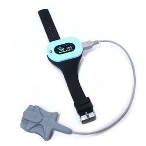 Portable  Wrist Pulse Oximeter With Low Voltage Alarm And PI Optional Function