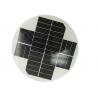 Small Size Round Solar Panel OEM Dimension With High Module Conversion