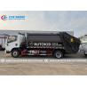 China LHD FAW 4x2 140HP 8cbm 6Tのコンパクターのごみ収集車 wholesale