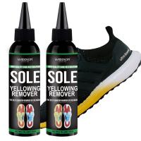 China Sneaker Care Kit Shoe Sole Cleaner Yellowing Stain Remover Gel Shoe Whitening on sale